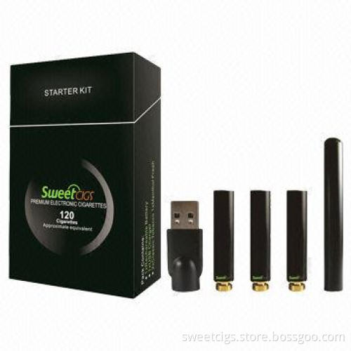 Rechargeable E-vapor Herbal Vaporizers, Sized 9.2 x 113mm